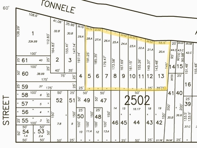 598-614 TONNELLE AVE, JC, Heights, NJ, 07307 | for sale, Land sales