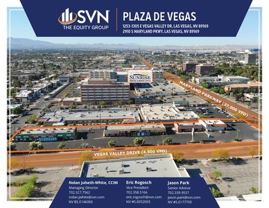 Plaza De Vegas - 1253-1305 E Vegas Valley Dr & 2910 S Maryland Pkwy, Las Vegas, NV 89169