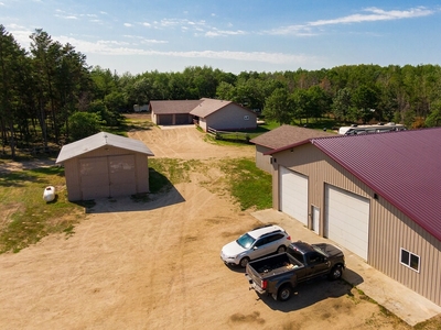 27500 County Highway 48, Osage, MN 56570 - 5000 Sq. Ft. Commercial Shop with House