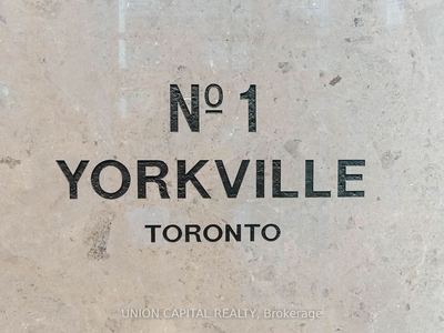 1 Yorkville Ave #4110, Toronto, ON M4W