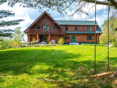 Log Home with Views in Mount Holly